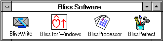 Figure 2: Blissymbol software used in the project