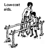 Low-cost aids.