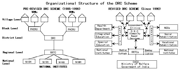 Organization Structure of the DRC Scheme.