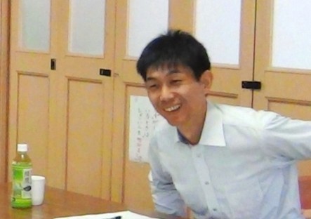 Mr. Akihiro Dazai, the Chief of Fishery Promotion Section of Industry Promotion Division, Minami-Sanriku Town Office