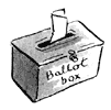 投票箱の絵