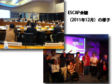 「ESCAP会議の様子」のイメージ画像