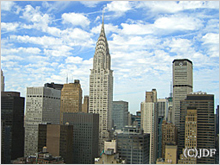ニューヨークのビルの写真