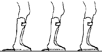 The heel-bar can gradually be pushed deeper into the brace to the brace to make it shorter.