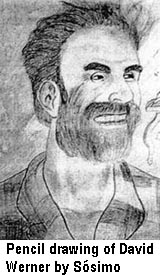 Pencil drawing of David Werner by SOsimo