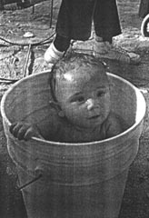Martin was holding and bathing Davidcillo.