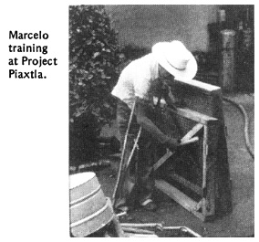 Marcelo training at Project Piaxtla.