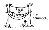 Look for ways to 'break the spsticity' by bending him forward in a hammock.