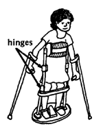 spina bifida-sit, stand, and walk