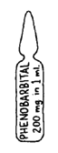 Doses for injectable phenobarbital.