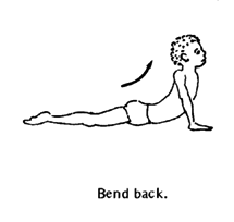 Bend back