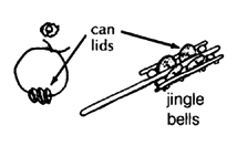 Jingle Bells (can lids)