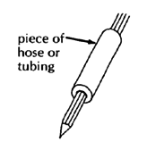 Piece of hose or tubing