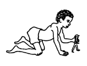 If the child goes back to crawling, develops contractures and may never walk again.