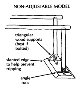 INDOOR BARS (non-adjustable model)