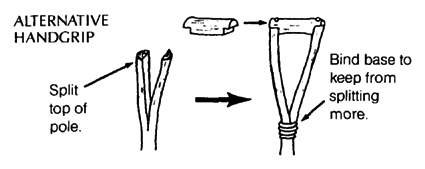 3 or 4 footed cane (Alternative Handgrip)