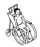 AHRTAG wood wheelchair