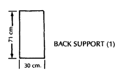 Wheelchair's back support (1)