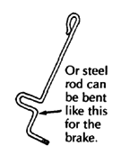 Steel rod.