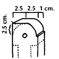 Drill hole at exact center of circle.