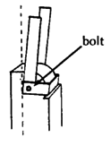 Weld or right angle piece.