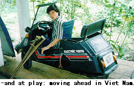 At play: moving ahead in Viet Nam.