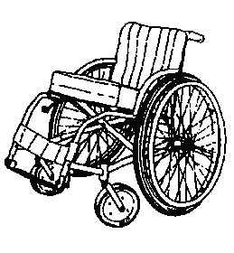 Merdeka wheelchair.