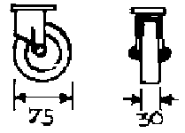 Castor Wheel 