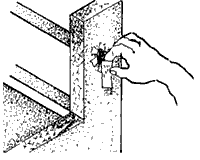 Layering the sides where the tube ends protrude.