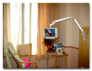 photo of patient's room