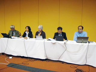 Picture of panelists