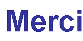 テキスト ボックス:Merci