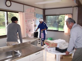 A house-moving of Nozomi Welfare Workshop