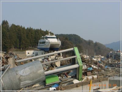 大槻町の被災状況２