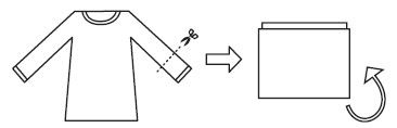 即席マスクの作り方１