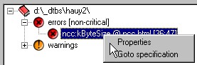 image of the properties popup dialog