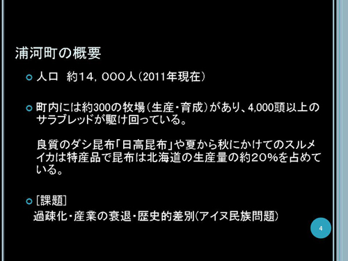 浦河町の概要