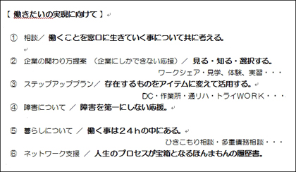 図３　働きたいの実現に向けて