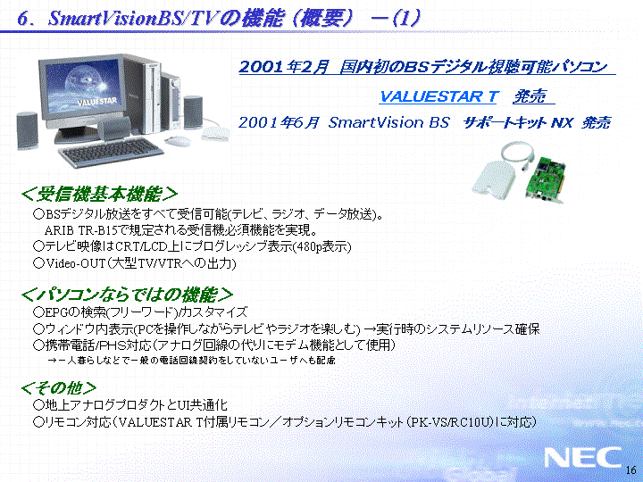 6.SmartVisionVS/TVの機能（概要）-(1)