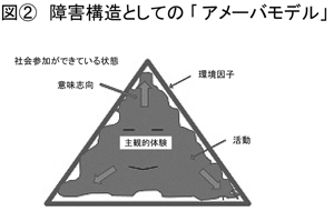 図＜２＞　障害構造としての「アメーバモデル」