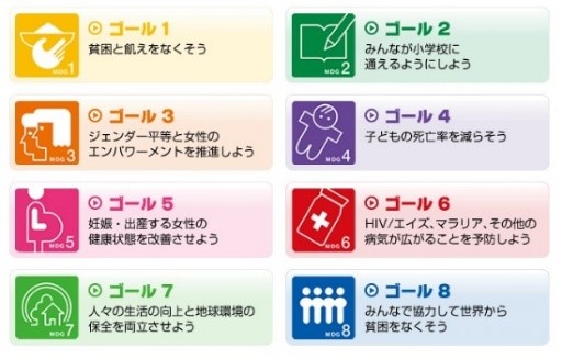 図1. ミレニアム開発目