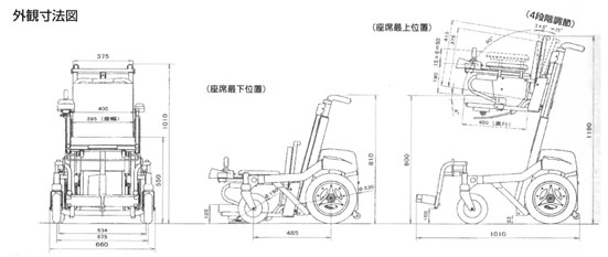 図　外観寸法図