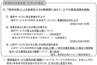 図　事業者の経営基盤の強化１