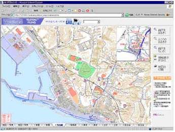 図５　平成18年度までに開発された浦河GIS