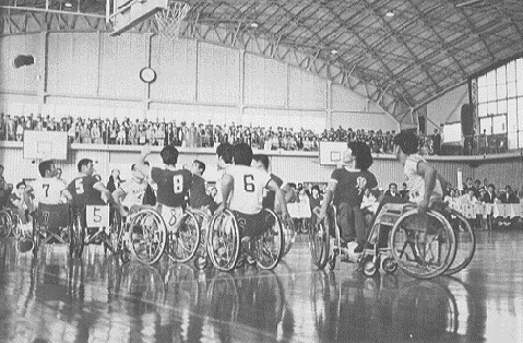 車椅子バスケットボール競技
