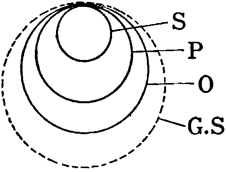 「図１－３　段階２　内在的関係（運動）構造から内接的関係（運動）構造への明確化」の図