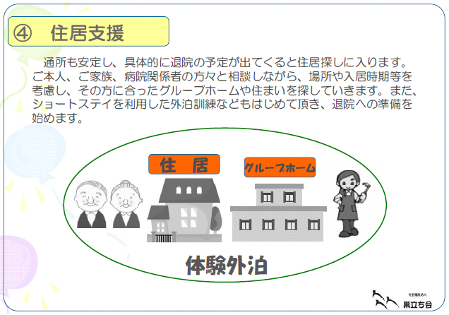 ④ 住居支援