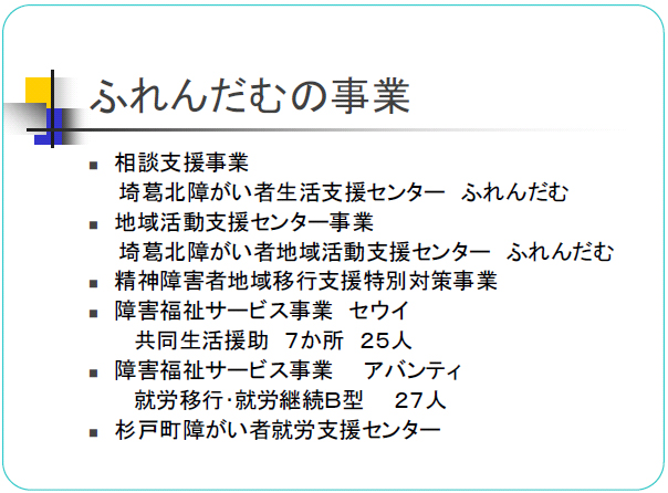 ふれんだむの事業