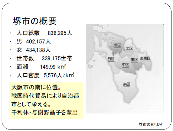 堺市の概要