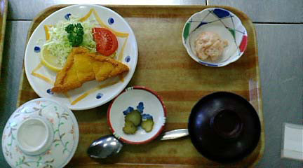 入所施設での食事